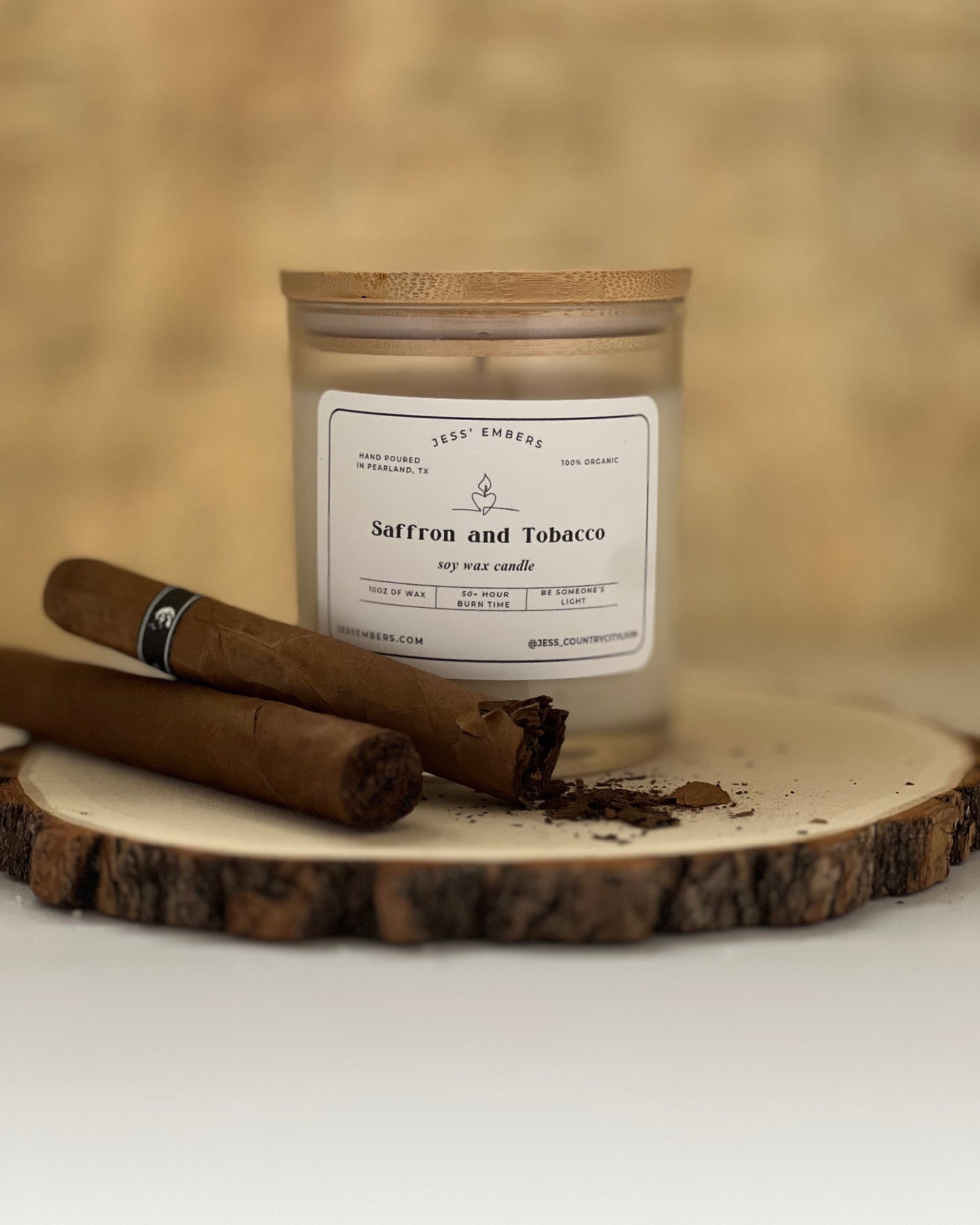 14oz Saffron and Tobacco