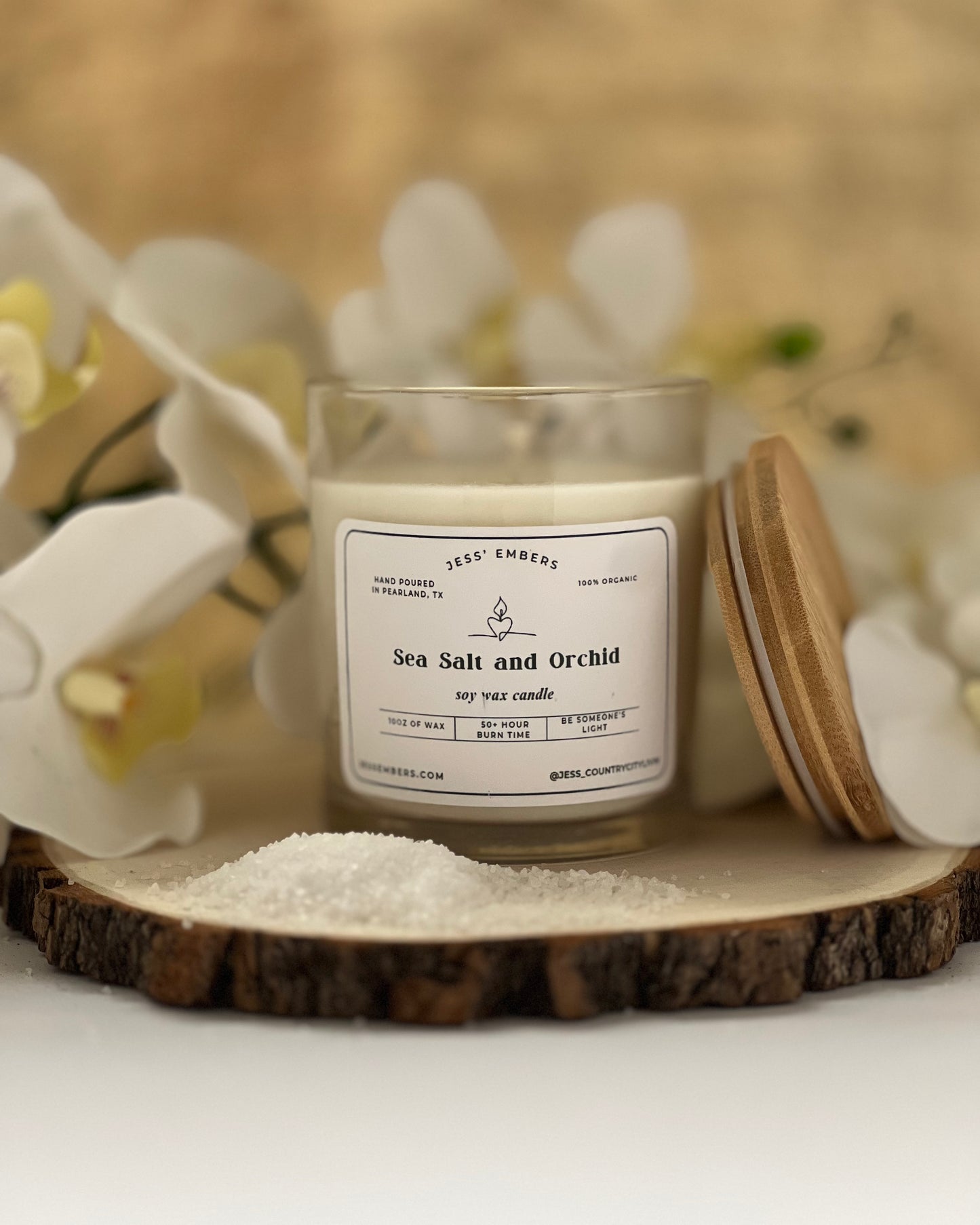 14oz Sea Salt and Orchid